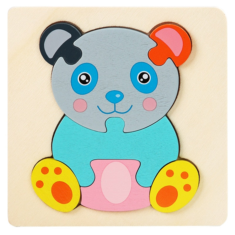 3D Puzzle Cartoon Puzzle - vistoys