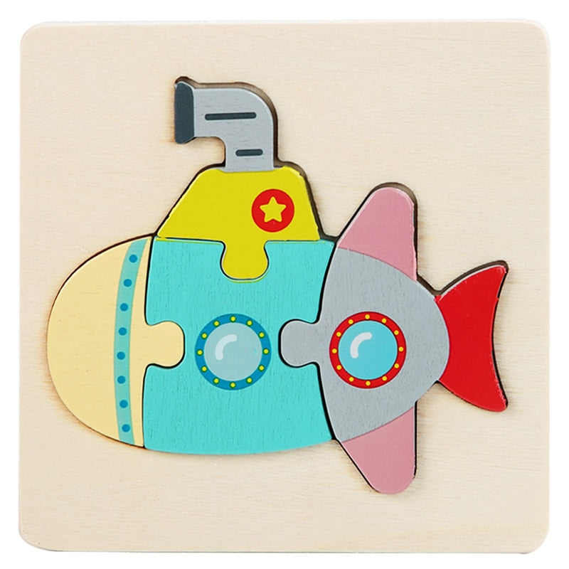 3D Puzzle Cartoon Puzzle - vistoys