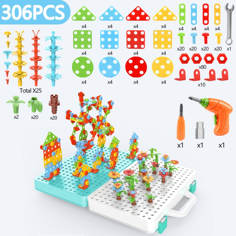 Kids Drill Screw Nut Puzzles - vistoys