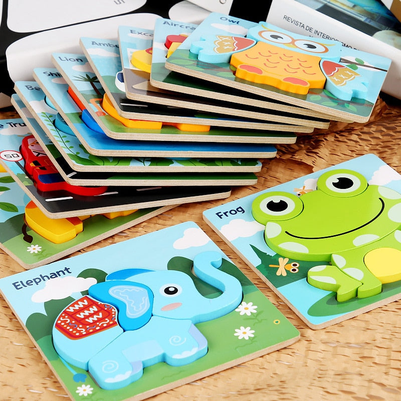 Animal Jigsaw Puzzles - vistoys