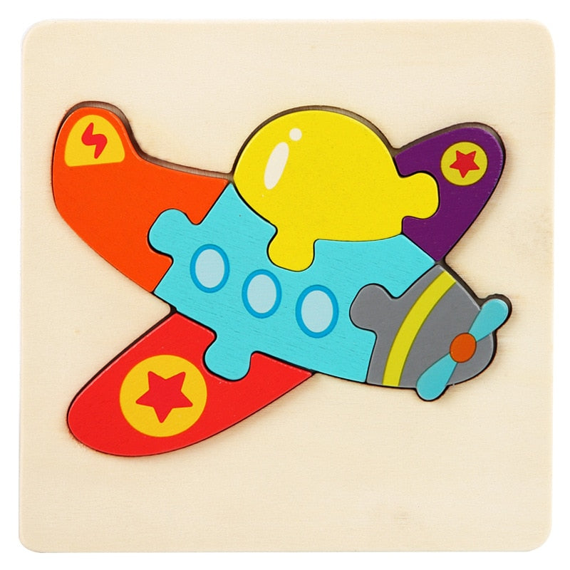 3D Puzzle Cartoon Puzzle - vistoys