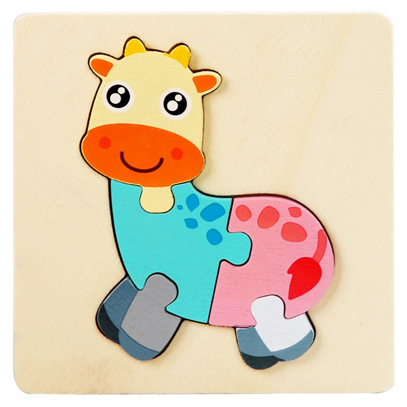 3D Puzzle Cartoon Puzzle - vistoys