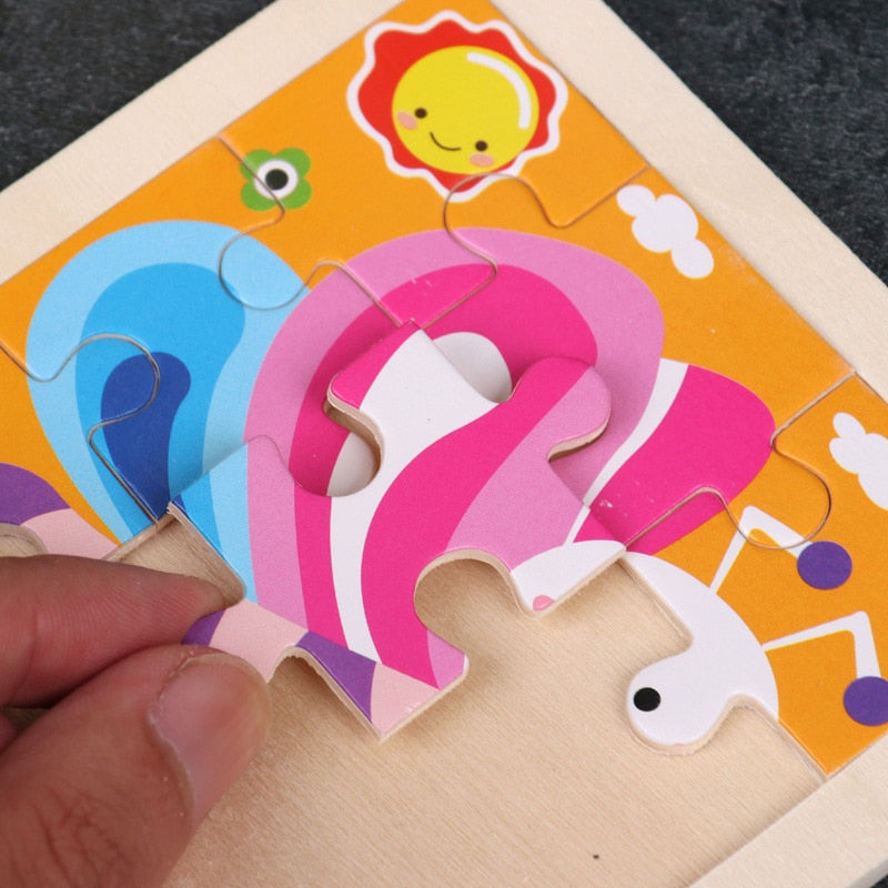 Animal Traffic Tangram Puzzle - vistoys