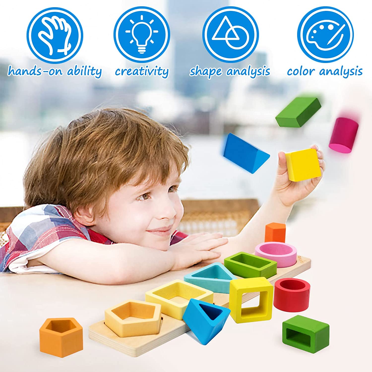 Wood Soring Toys for Kids - vistoys