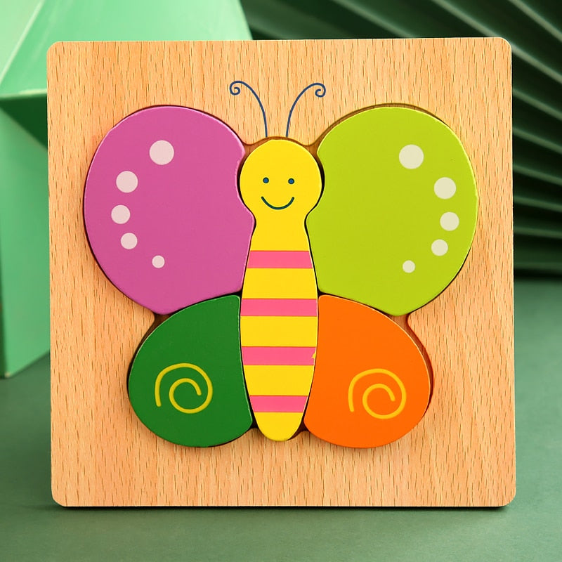 Wooden Toddler Puzzles - vistoys