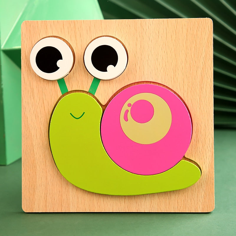 Wooden Toddler Puzzles - vistoys