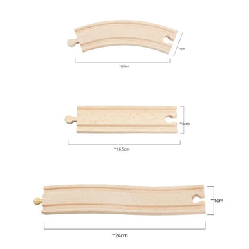 Voies ferrées en bois