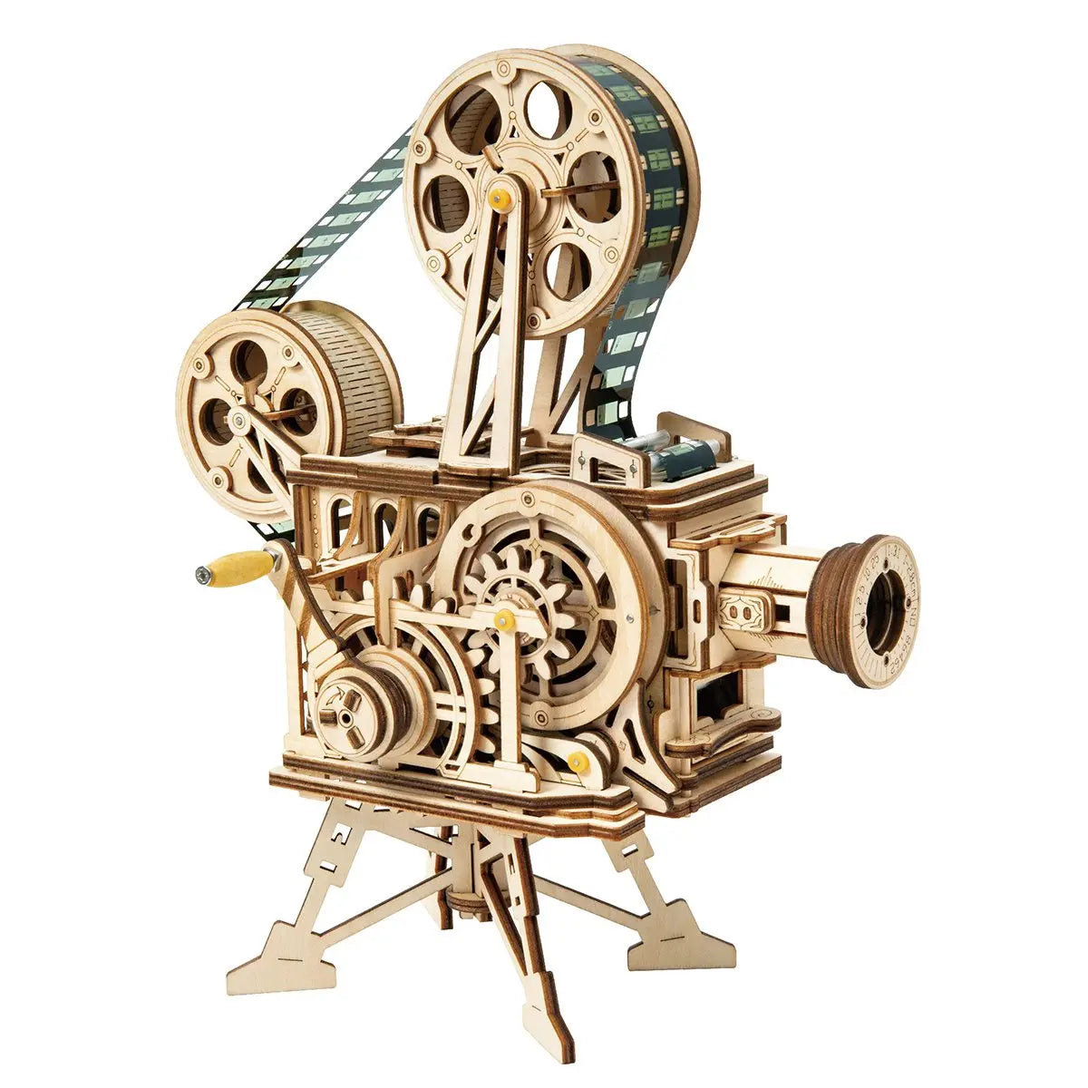 3D Hand Crank Film Projector Model - vistoys 