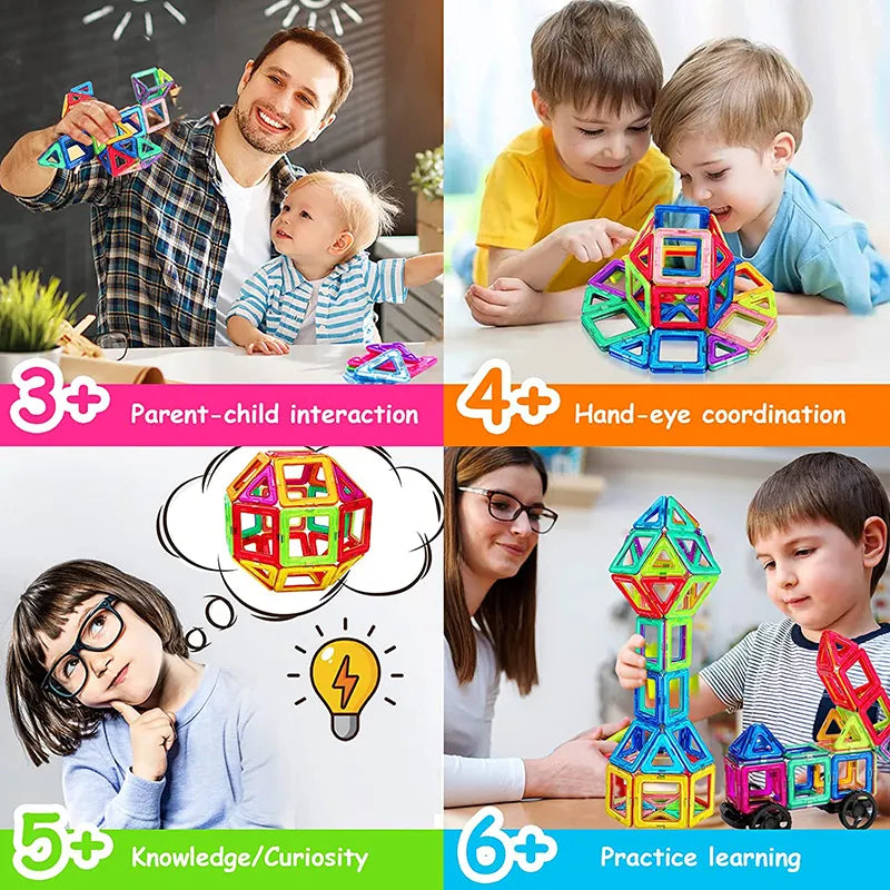 Magnetic Building Blocks - vistoys 