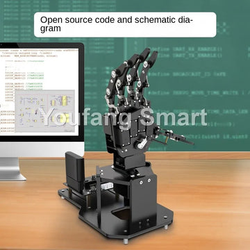 STEM For Arduino Stm32 Bionic Robot Palm Hand Manipulator Open Source Five-Hand Educational Kit with Ps2/Somatosensory Gloves