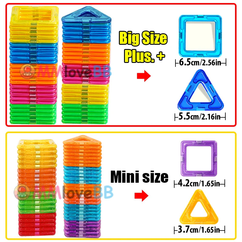 Magnetic Building Blocks - vistoys 