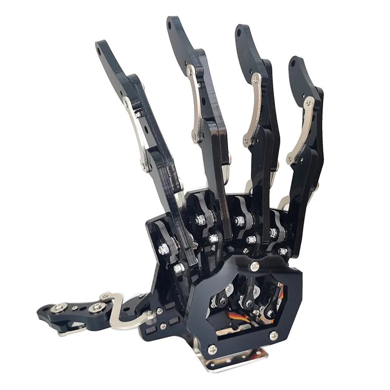 5 Dof Robot Hand with Five Fingers Servo Control Left Right Bionic Palm Assembled Gripper for Arduino/ESP32 Programmable Robot