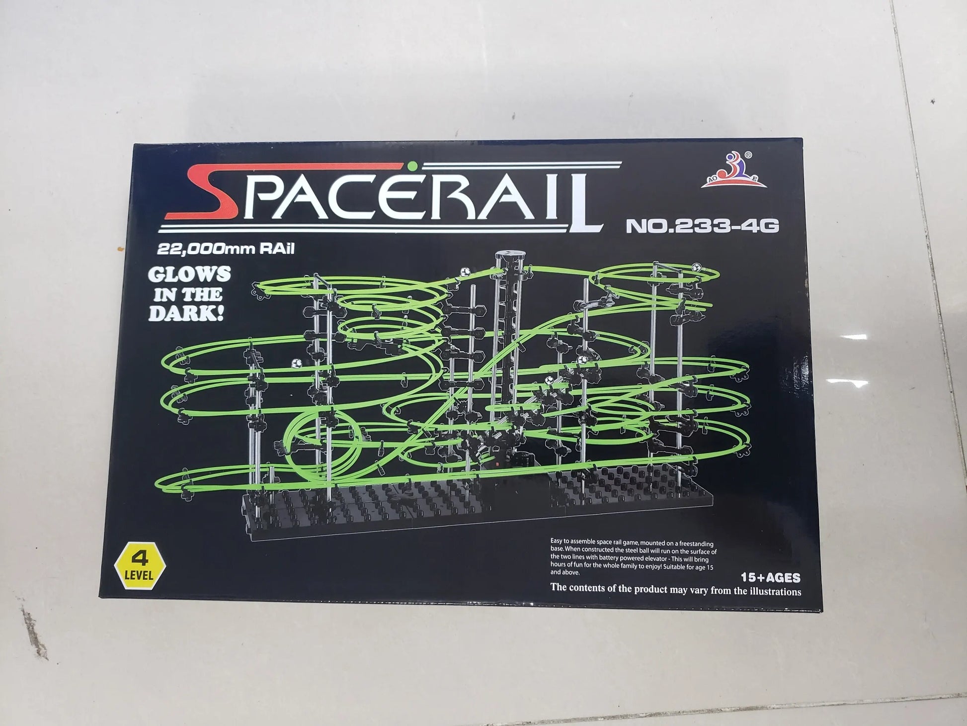 Marble Run Maze Racetrack Games Luminous Spacerail Roller Coaster Leve