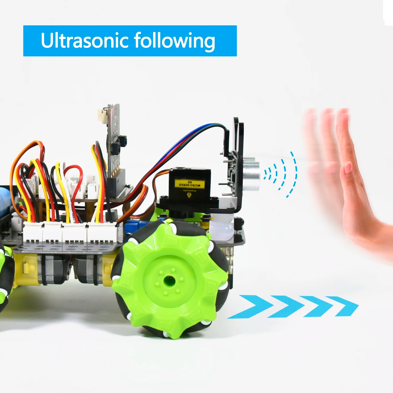 Smart Robot Car+18 Projects For BBC Micro:bit Robot Car Python Kit STE