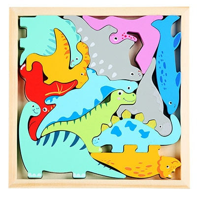 Jigsaw Game 3D Puzzle - vistoys 