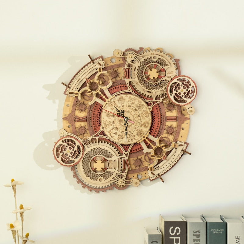 Zodiac Wall 3D Clock - vistoys 