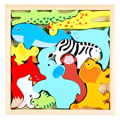 Jigsaw Game 3D Puzzle - vistoys 