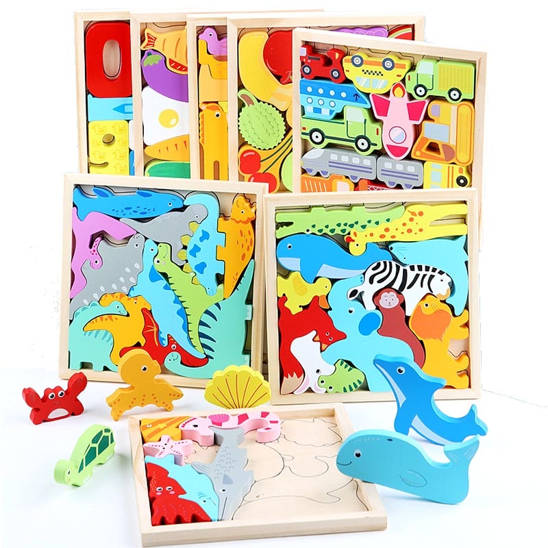 Jigsaw Game 3D Puzzle - vistoys 