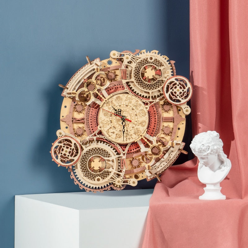 Zodiac Wall 3D Clock - vistoys 