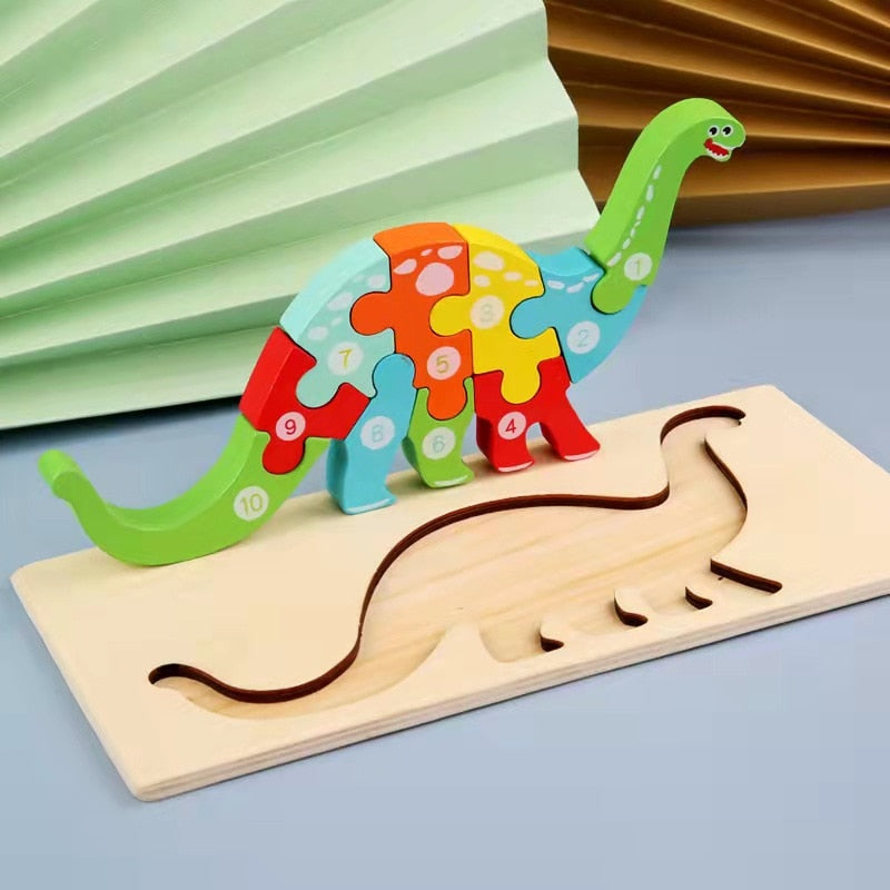 Wooden Toddler Puzzles - vistoys 