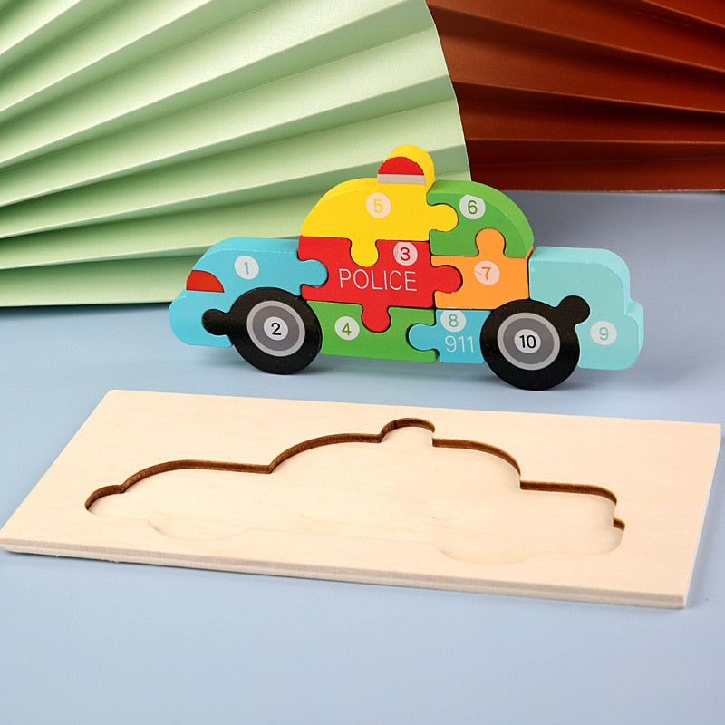 Wooden Toddler Puzzles